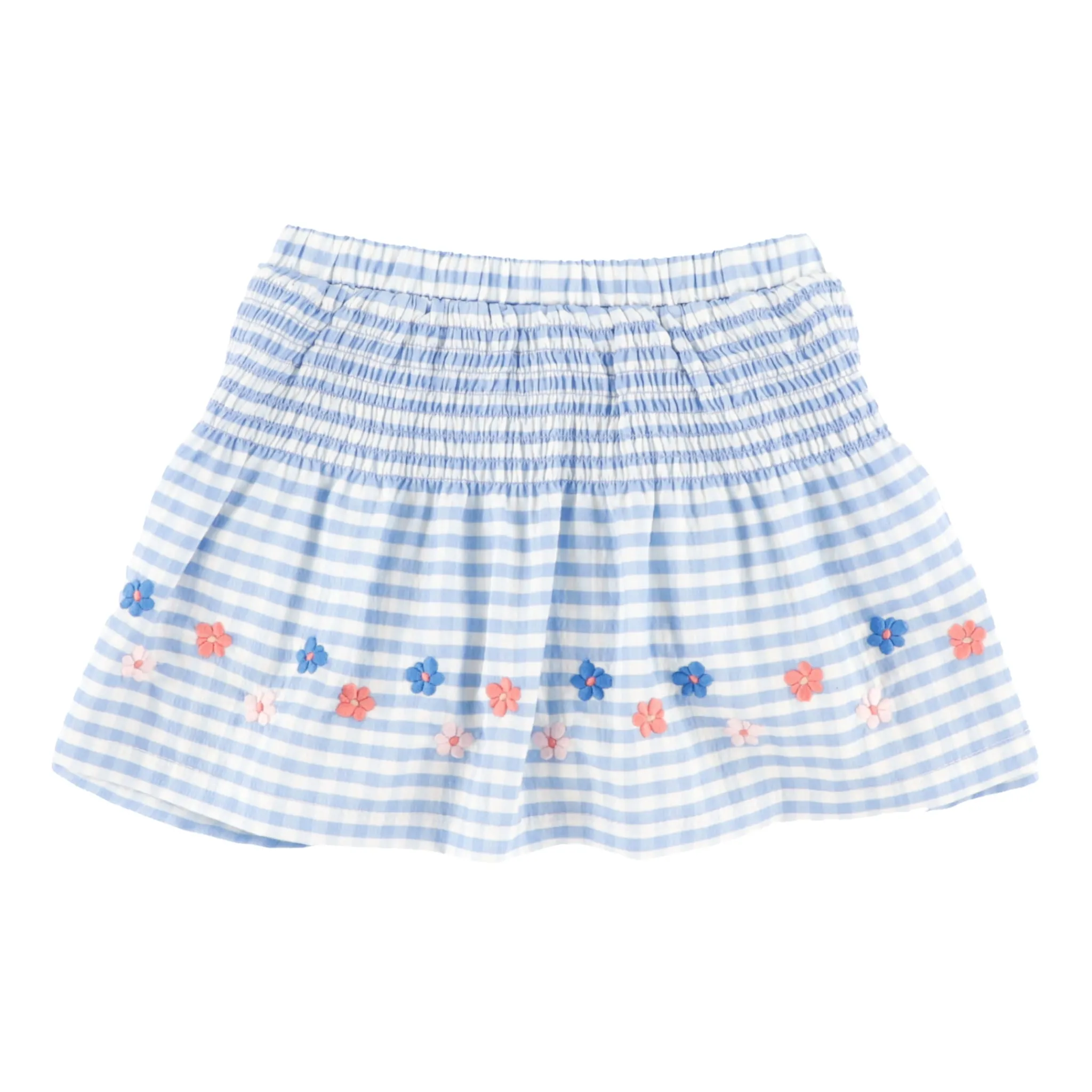Kids Nano Skirts>Sea Vichy Skort 2-12