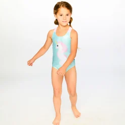 Kids Deux par Deux Seahorse Swimsuit 2-6