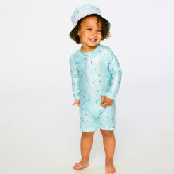 Deux par Deux Swimsuits>Seahorse Swimsuit 3-24m