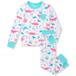 Kids Hatley Sealife Bamboo Pajama Set 3-10