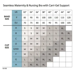 Carriwell Seamless Nursing Bra With Carri-Gel®
