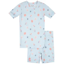 Kids Petit Lem Seashells Pajamas 2-6x