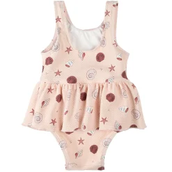 Kids Petit Lem Swimsuits>Seashells Swimsuit 2-6y
