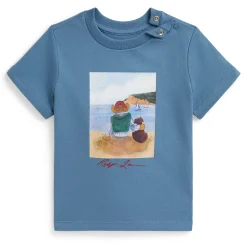 BOY Polo Ralph Lauren Tops>Seaside Bear T-shirt 6-24m