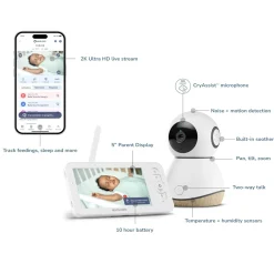 Maxi-cosi Monitors & Cameras>See Pro 360° Baby Monitor