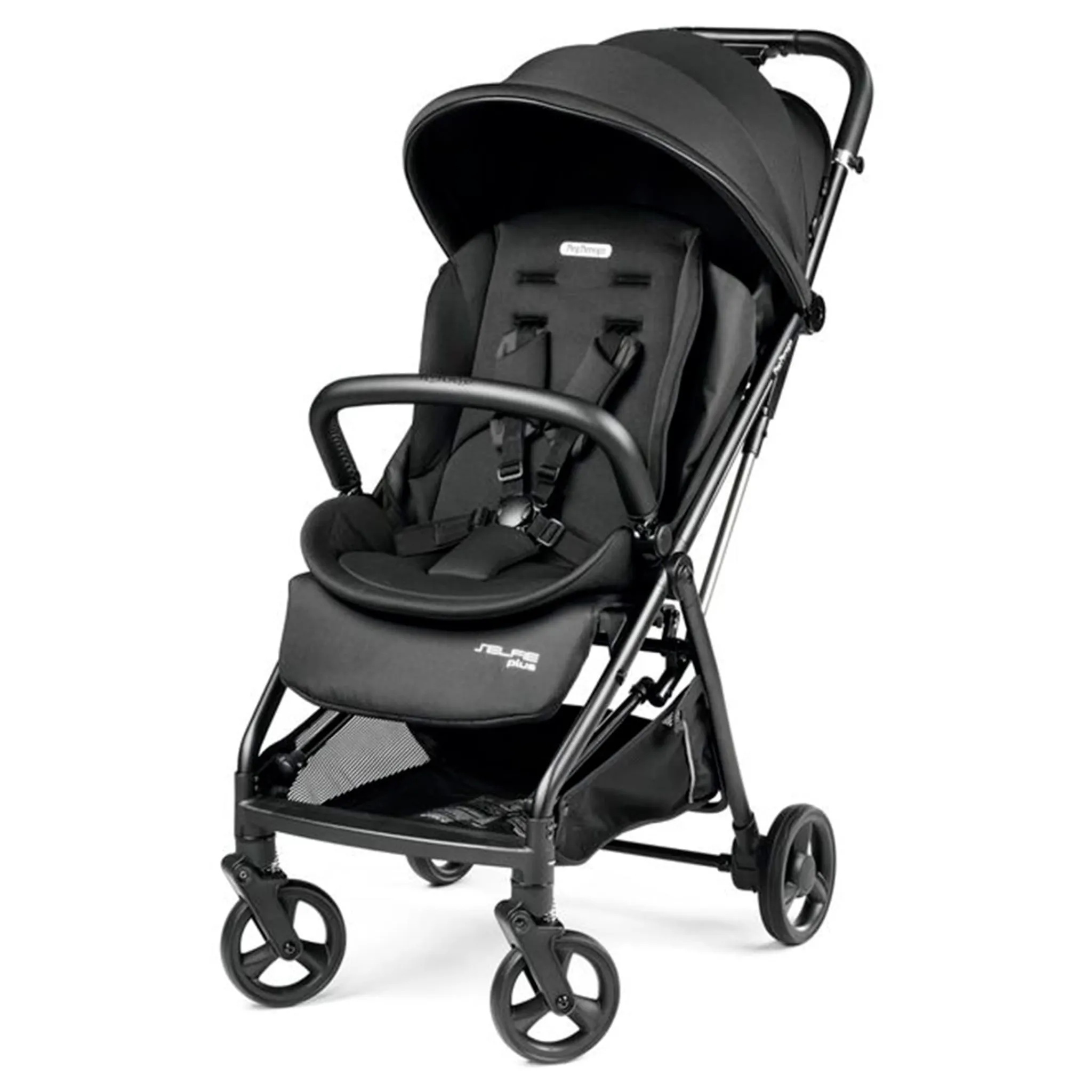 Kids Peg Perego Strollers|Strollers & Trailers>Selfie Plus Stroller - True Black