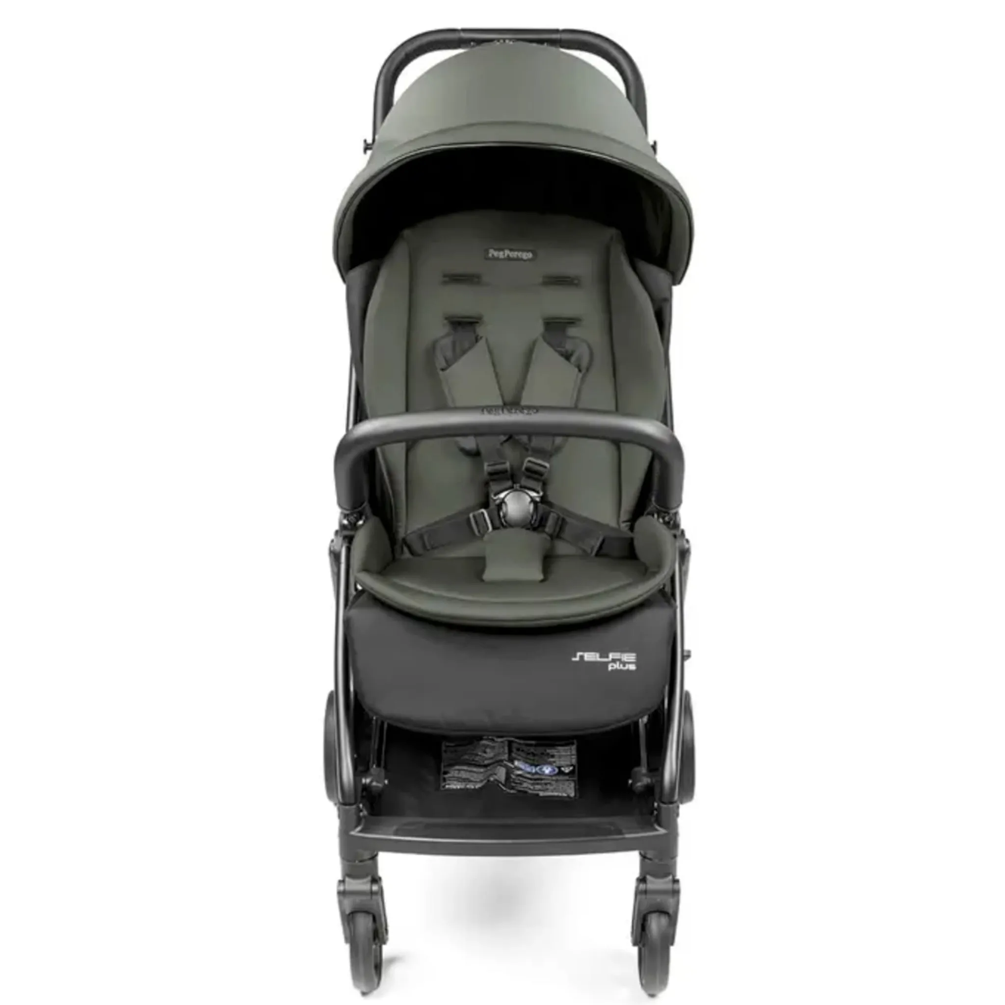 Kids Peg Perego Strollers|Strollers & Trailers>Selfie Plus Stroller - True Black