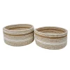 NOSTALGIA Storage>Set of 2 Baskets - Natural