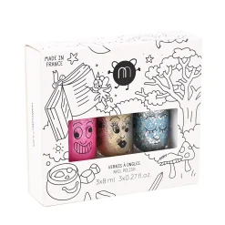 Nailmatic Set Of 3 Nail Polishes- Fairy