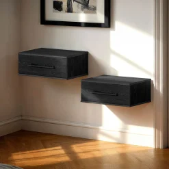 South Shore Set of 2 Nightstands - Primo Black Oak