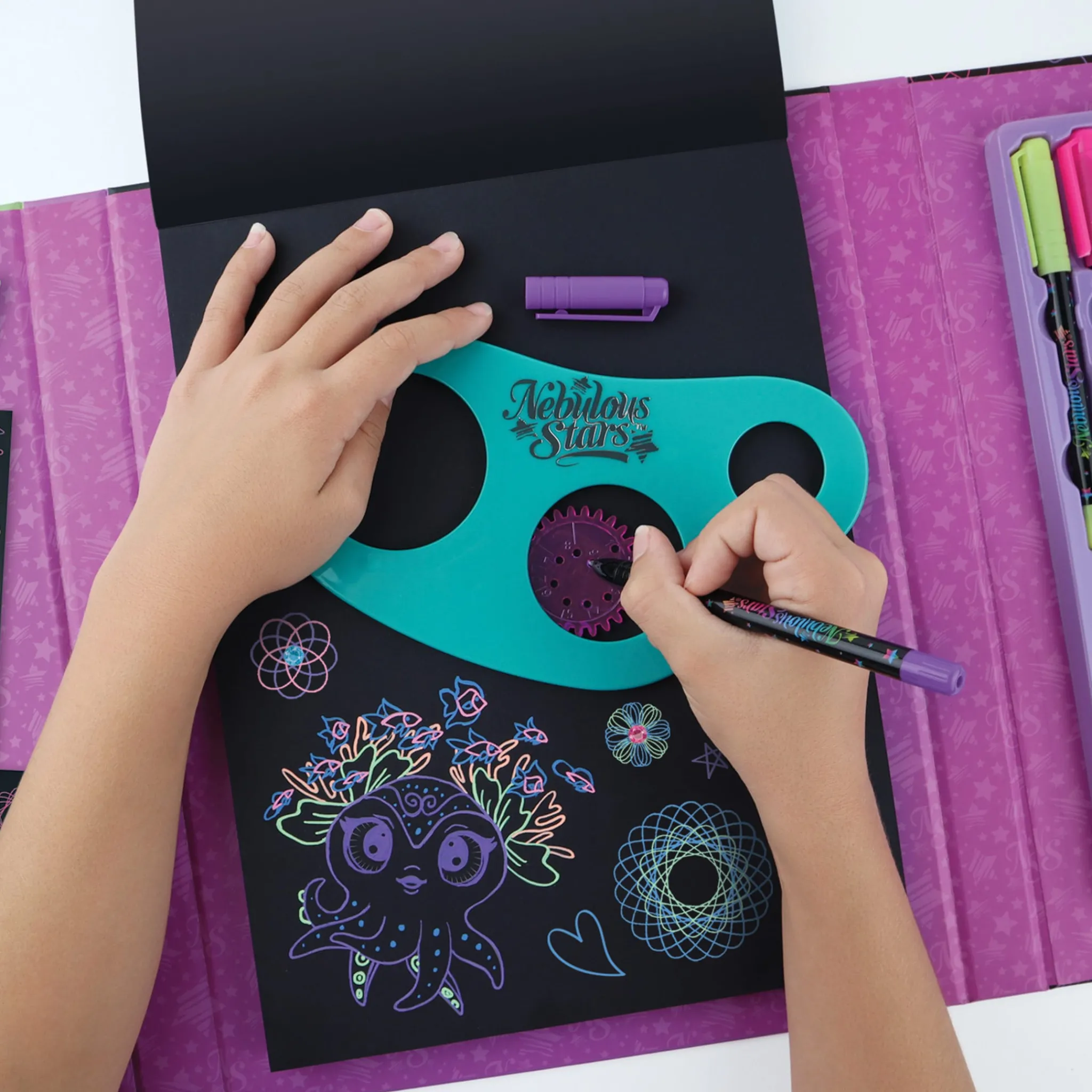 Kids Amuze Set Swirly Star Nebulous Stars