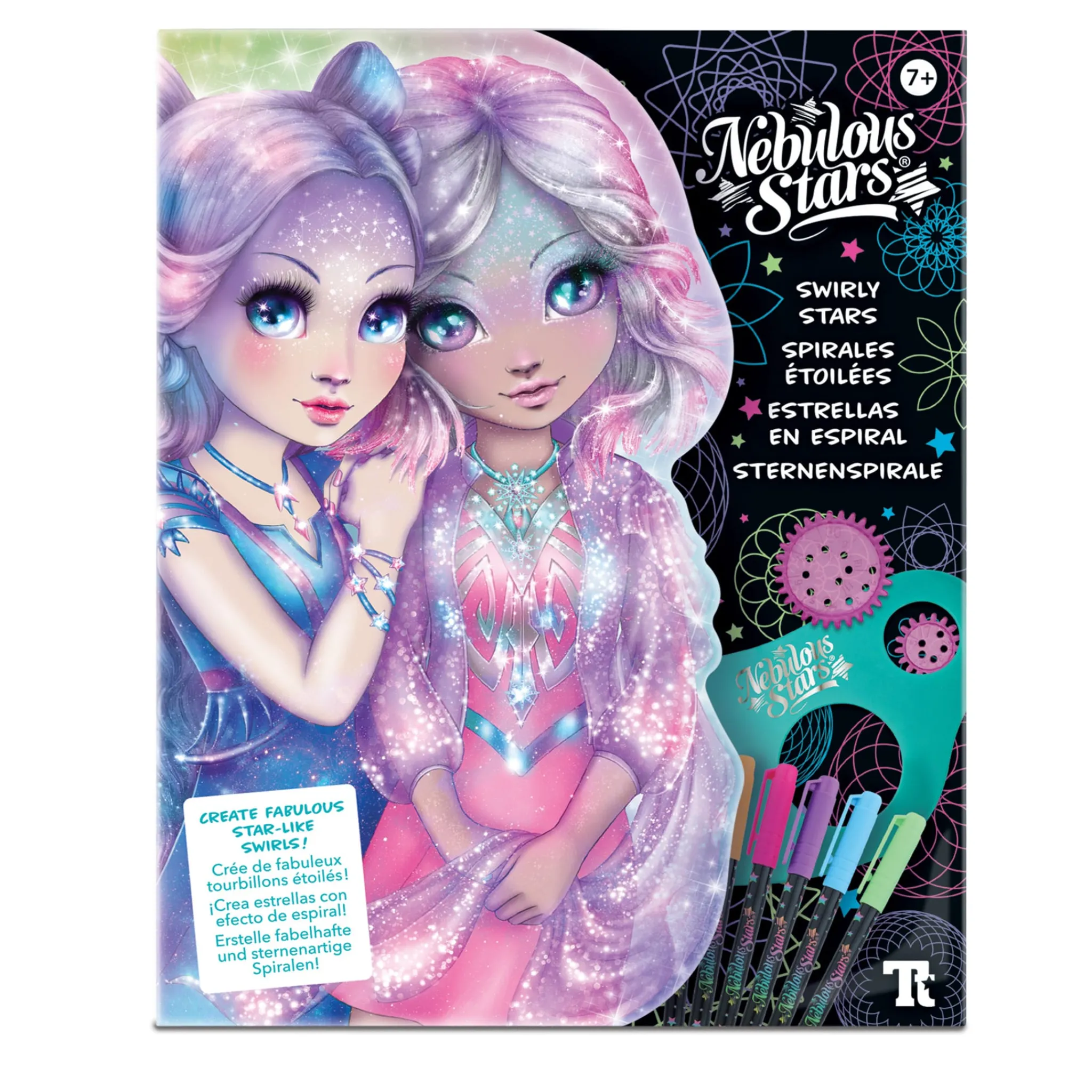 Kids Amuze Set Swirly Star Nebulous Stars