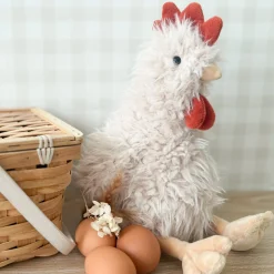 Mon Ami Plush Toys>Shaggy Chicken