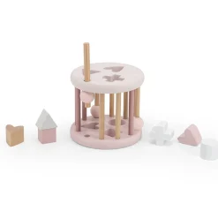 Label Label Shape Sorting Wheel -Pink