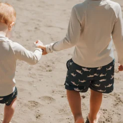 Kids/BOY Petit Lem Shark Swimshorts 2-7y