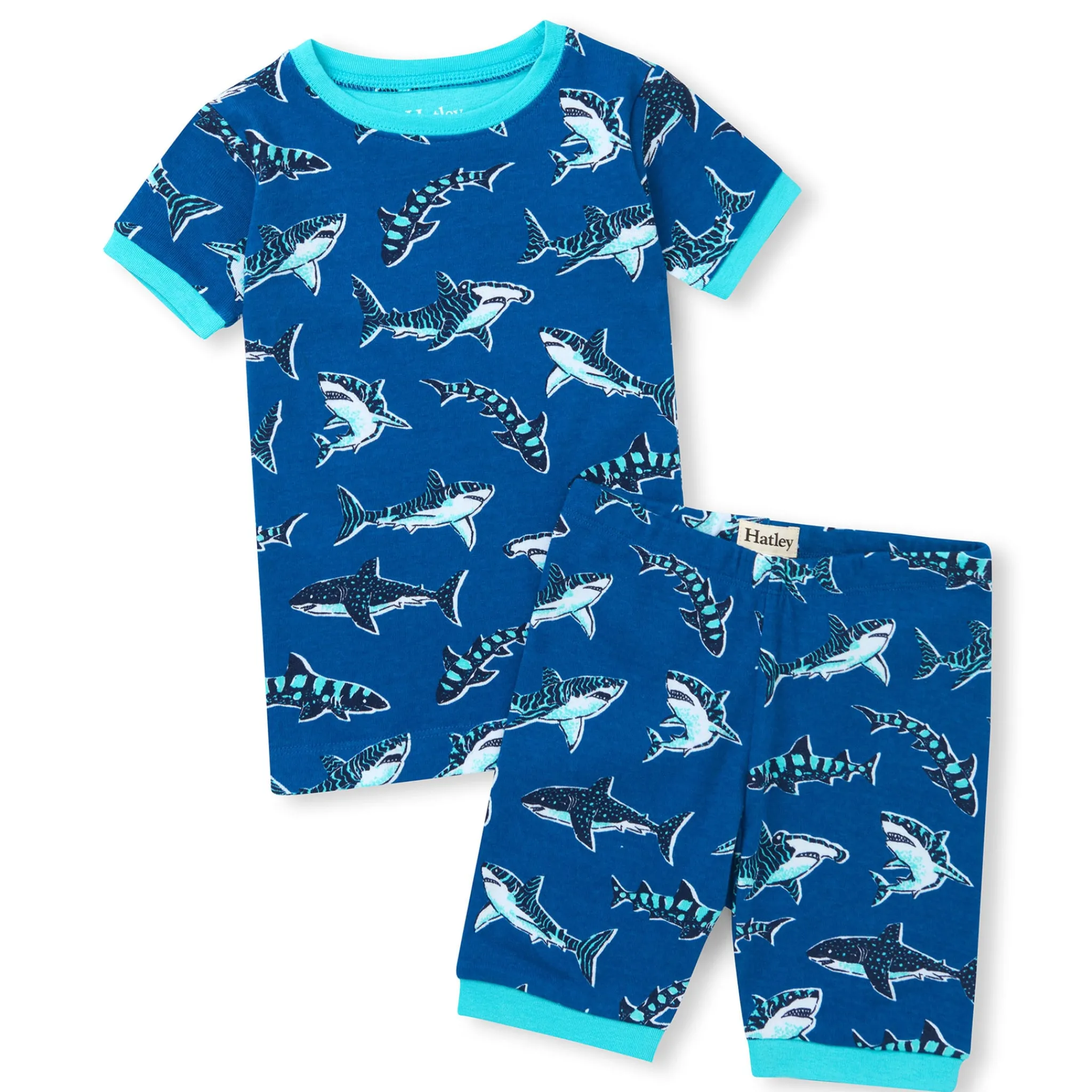 Kids/BOY Hatley Sharks Pajama Set 3-10