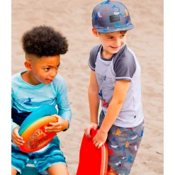 Kids/BOY Deux par Deux Sharks Rashguard 2-6y
