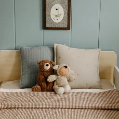 Kids Minika Sherpa And Muslin Blanket