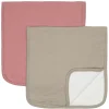 Perlimpinpin Shoulder swaddles (2) Lotus/Taupe