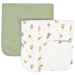 Perlimpinpin Nursing Covers|Breastfeeding>Shoulder wraps (2) - Mousse / Vegetables