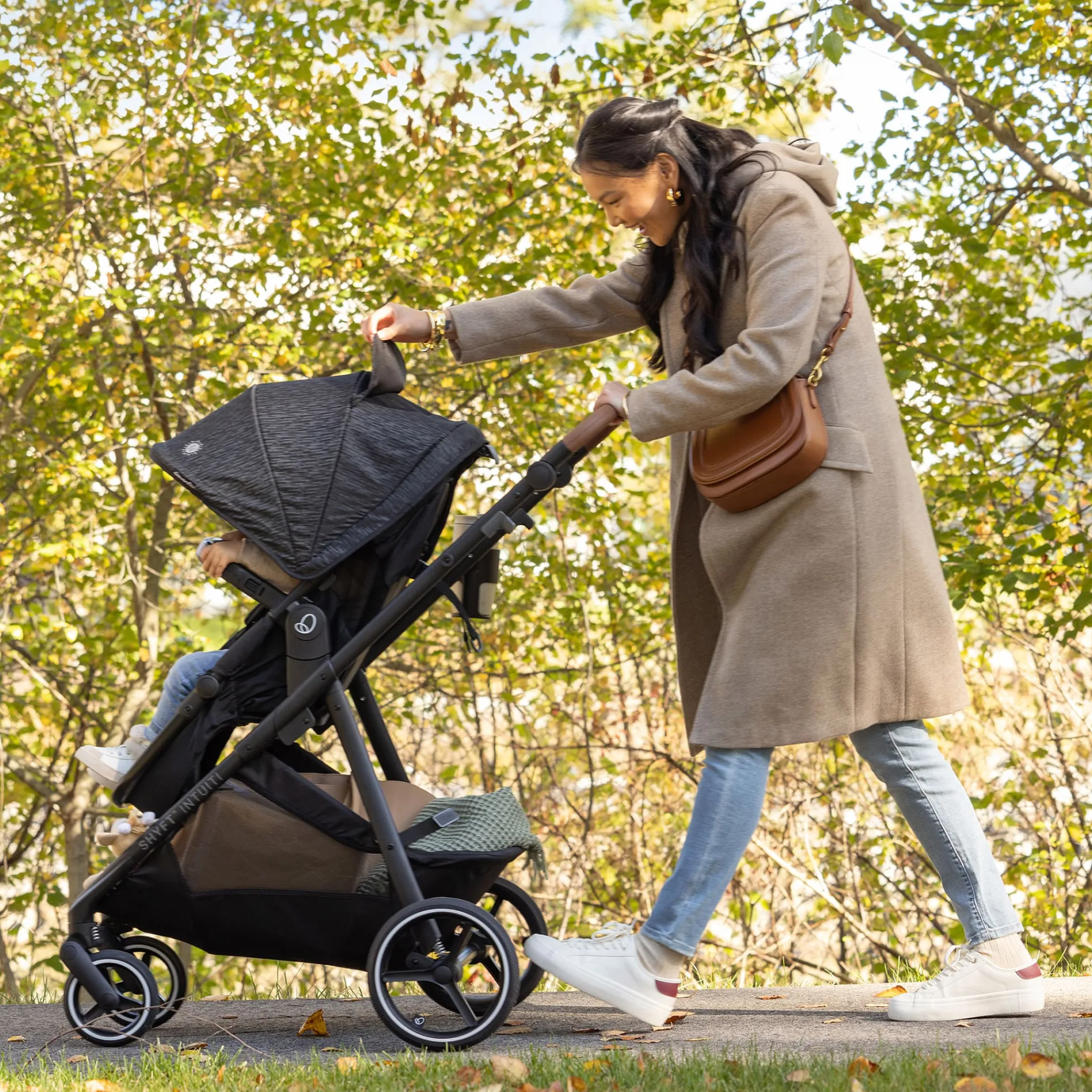 Kids Evenflo Shyft Intuiti Travel System with Revolve180 LiteMax NXT Car Seat - Black