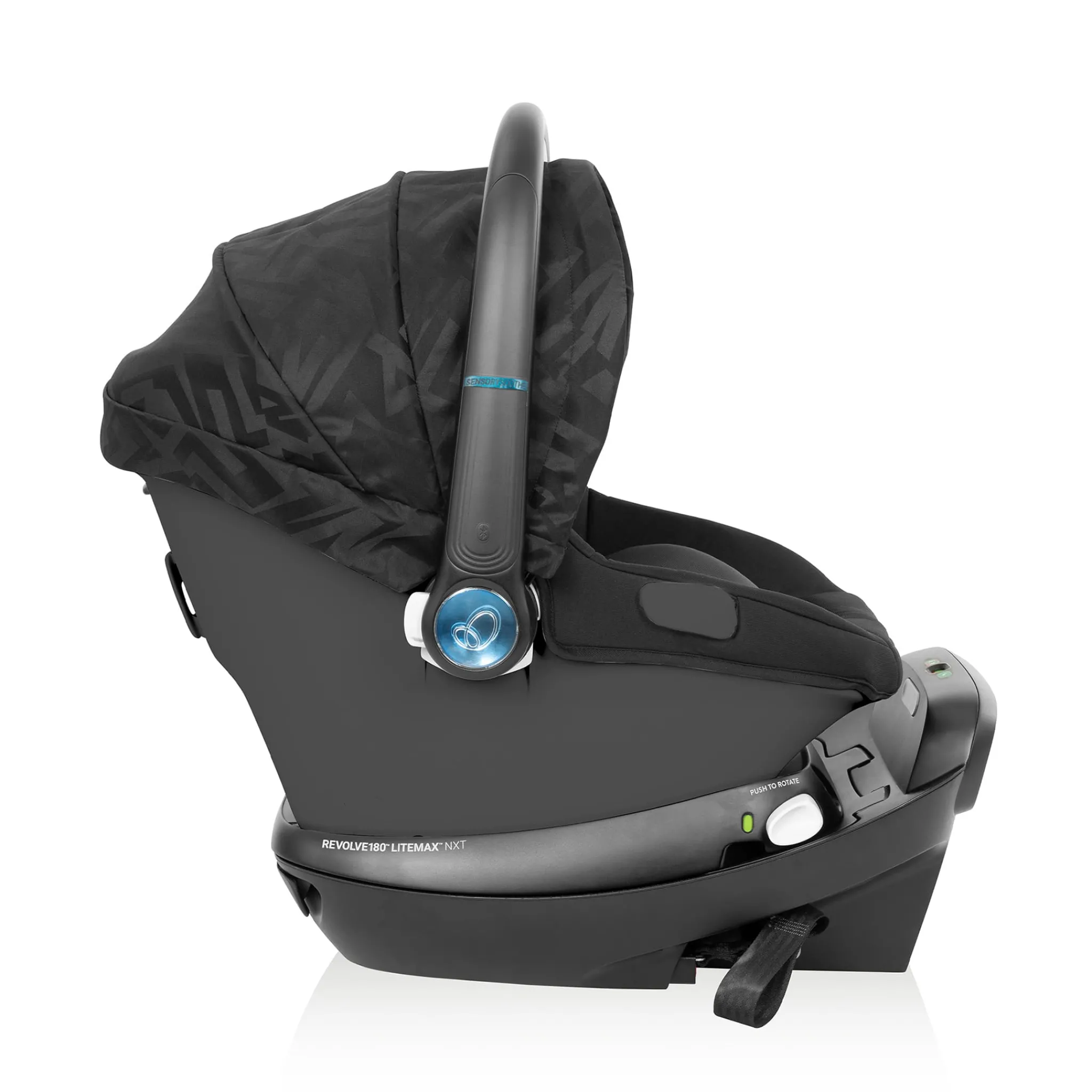 Kids Evenflo Strollers|Strollers & Trailers>Shyft Intuiti+ Travel System with Revolve180 LiteMax NXT - Dubhan Black