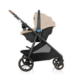 Kids Evenflo Shyft Intuiti+ Travel System - Travertine