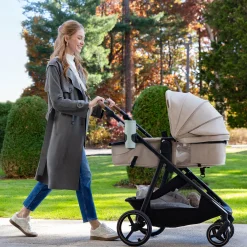 Kids Evenflo Shyft Intuiti+ Travel System - Travertine