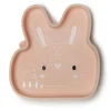 Kids Loulou Lollipop Silicon Snack Plate - Bunny