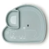 Kids Loulou Lollipop Silicon Snack Plate - Elephant