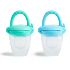 Kids Munchkin Cleaning & Food Preparation|Food Preparation>Silicone Baby Food Feeder - Blue