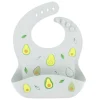 Loulou Lollipop Silicone Bib - Avocado
