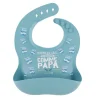 Bedaine Love Silicone Bib - Comme Papa