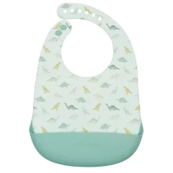 Loulou Lollipop Breastfeeding|Bibs>Silicone Bib - Dino Friends