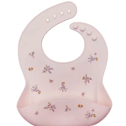 Loulou Lollipop Breastfeeding|Bibs>Silicone Bib - Ditsy Floral