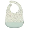 Loulou Lollipop Silicone Bib - Hedgehog Forest
