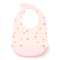 Loulou Lollipop Breastfeeding|Bibs>Silicone Bib - Seashells