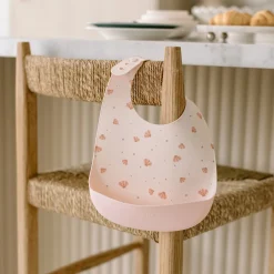 Loulou Lollipop Breastfeeding|Bibs>Silicone Bib - Seashells