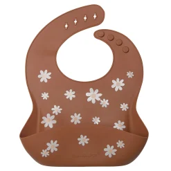 Loulou Lollipop Silicone Bib- Daisy