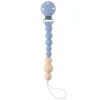 Loulou Lollipop Pacifiers & Clips|Pacifiers & Clips>Silicone Pacifier Clip - Blue