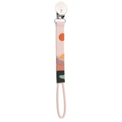 Loulou Lollipop Silicone Pacifier Clip - Canyon Sunset