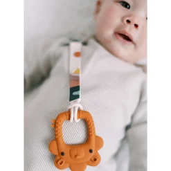 Loulou Lollipop Silicone Pacifier Clip - Canyon Sunset