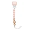 Loulou Lollipop Pacifiers & Clips|Pacifiers & Clips>Silicone Pacifier Clip - Pink