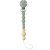 Loulou Lollipop Silicone Pacifier Clip - Sage