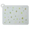 Kids Loulou Lollipop Silicone Placemat Printed - Avocado