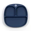 Kids Bulle Breastfeeding|Tableware>Silicone Plate - Blueberry
