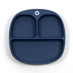 Kids Bulle Breastfeeding|Tableware>Silicone Plate - Blueberry