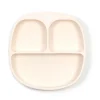 Kids Bulle Tableware|Plates & Placemats>Silicone Plate - Ivory