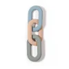 Bulle Teething Toys>Silicone Rattle Ring - Forest