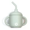 Kids Bulle Breastfeeding|Tableware>Silicone Straw Sippy Cup - Sage